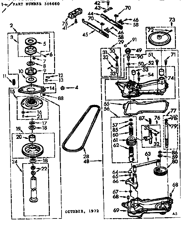 Pulley 364032 - appliance diagrams