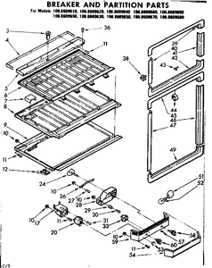 Refrigerator breaker 981039 - appliance diagrams