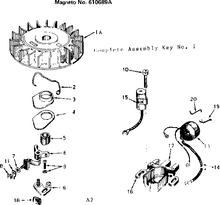 Load image into Gallery viewer, Magneto 610689A - appliance diagrams