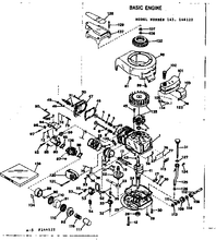 Load image into Gallery viewer, Starter 590361 - appliance diagrams