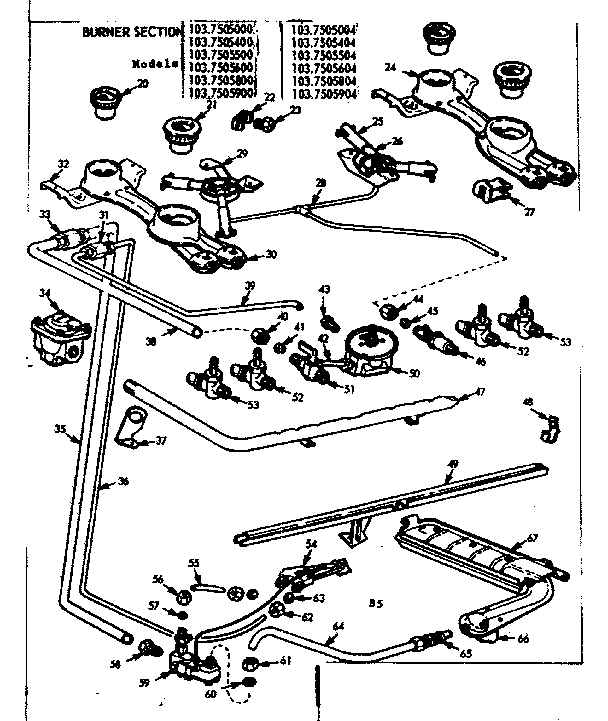 Sleeve ball 23587 - appliance diagrams