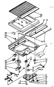 Refrigerator rod 1111272 - appliance diagrams
