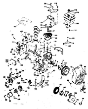 Load image into Gallery viewer, Magneto assembly 610755 - appliance diagrams