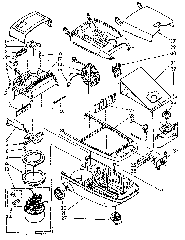 Pin (white) 706884 - appliance diagrams