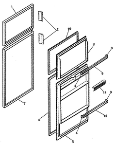 Refrigerator screw 162585 - appliance diagrams