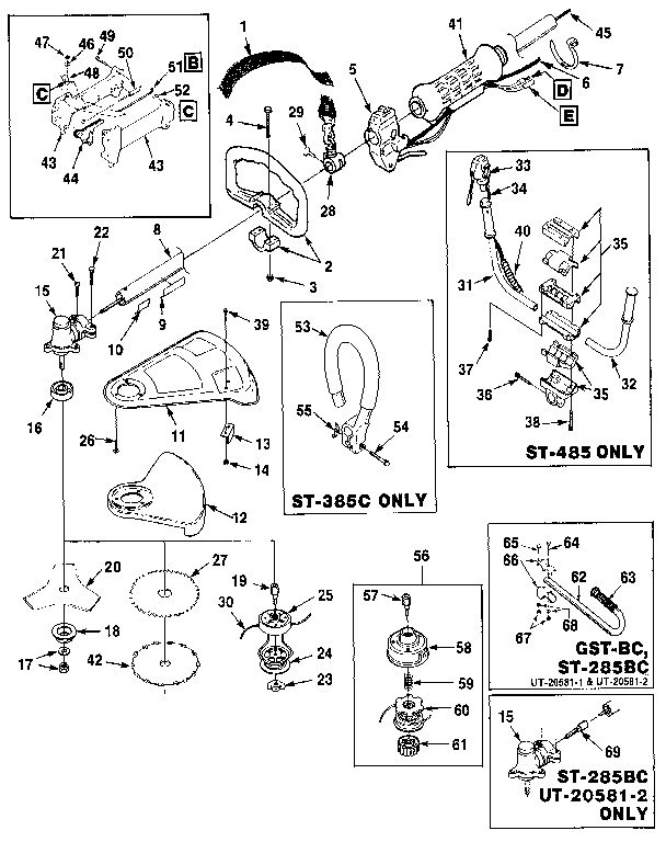 Handle grip 03234 - appliance diagrams