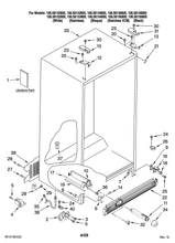 Load image into Gallery viewer, Refrigerator drawer cover 2209698 - appliance diagrams
