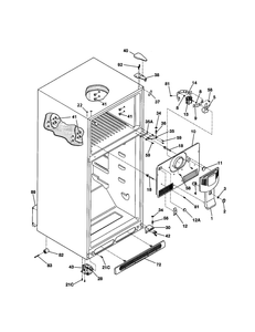 Refrigerator toe grille 240368301 - appliance diagrams