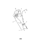 Load image into Gallery viewer, Lawn &amp; garden equipment wing nut 720-0279 - appliance diagrams