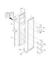 Load image into Gallery viewer, Frigidaire puresource plus refrigerator water f... 240389102 - appliance diagrams